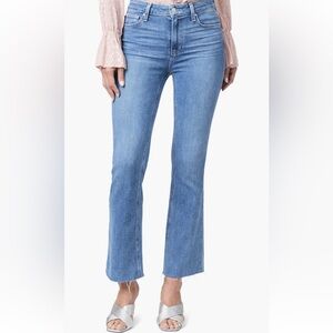 PAIGE NWT Claudine high waist ankle flare jeans